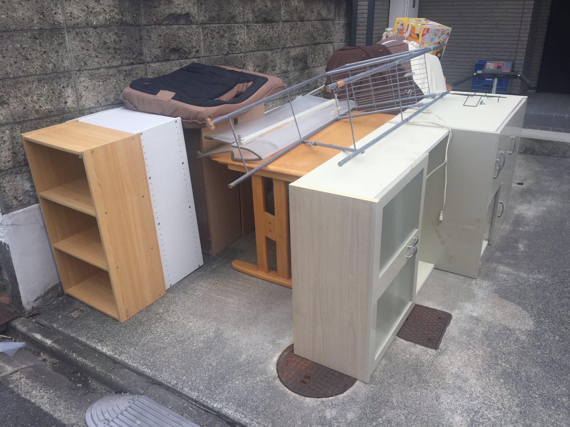 不用品整理・運搬のイメージ